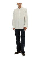 Dries Van Noten Men's Striped Shirt White, view 2