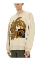 Dries Van Noten Men's Sweatshirt Beige, view 4