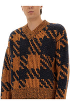 Dries Van Noten Men's Wool Jersey Multicolor, view 4