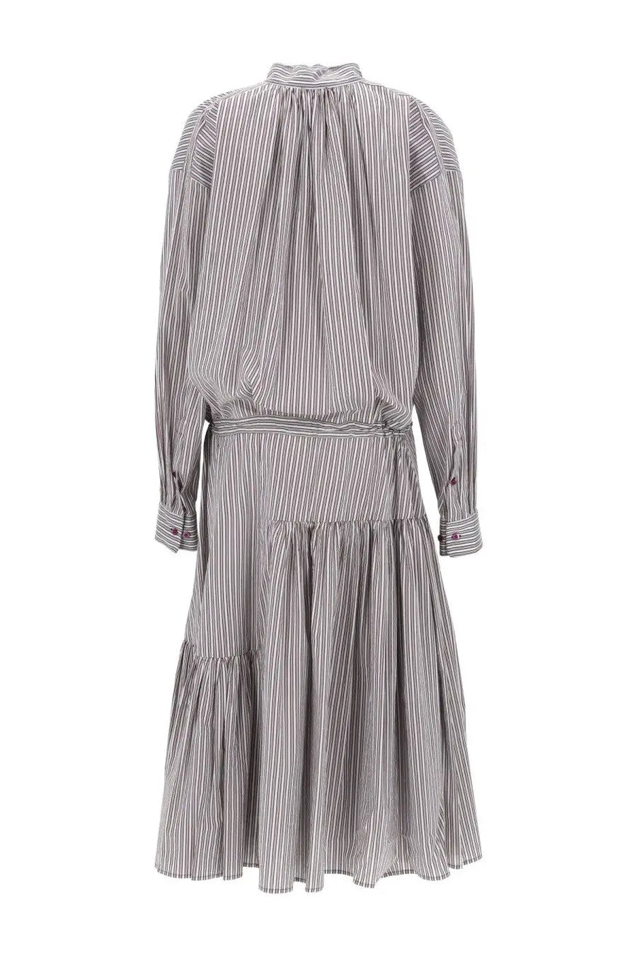 Dries Van Noten Women's Long Denvo Dress Multicolor, view 2