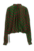 Dries Van Noten Women's Cenver Blouse Green, view 2