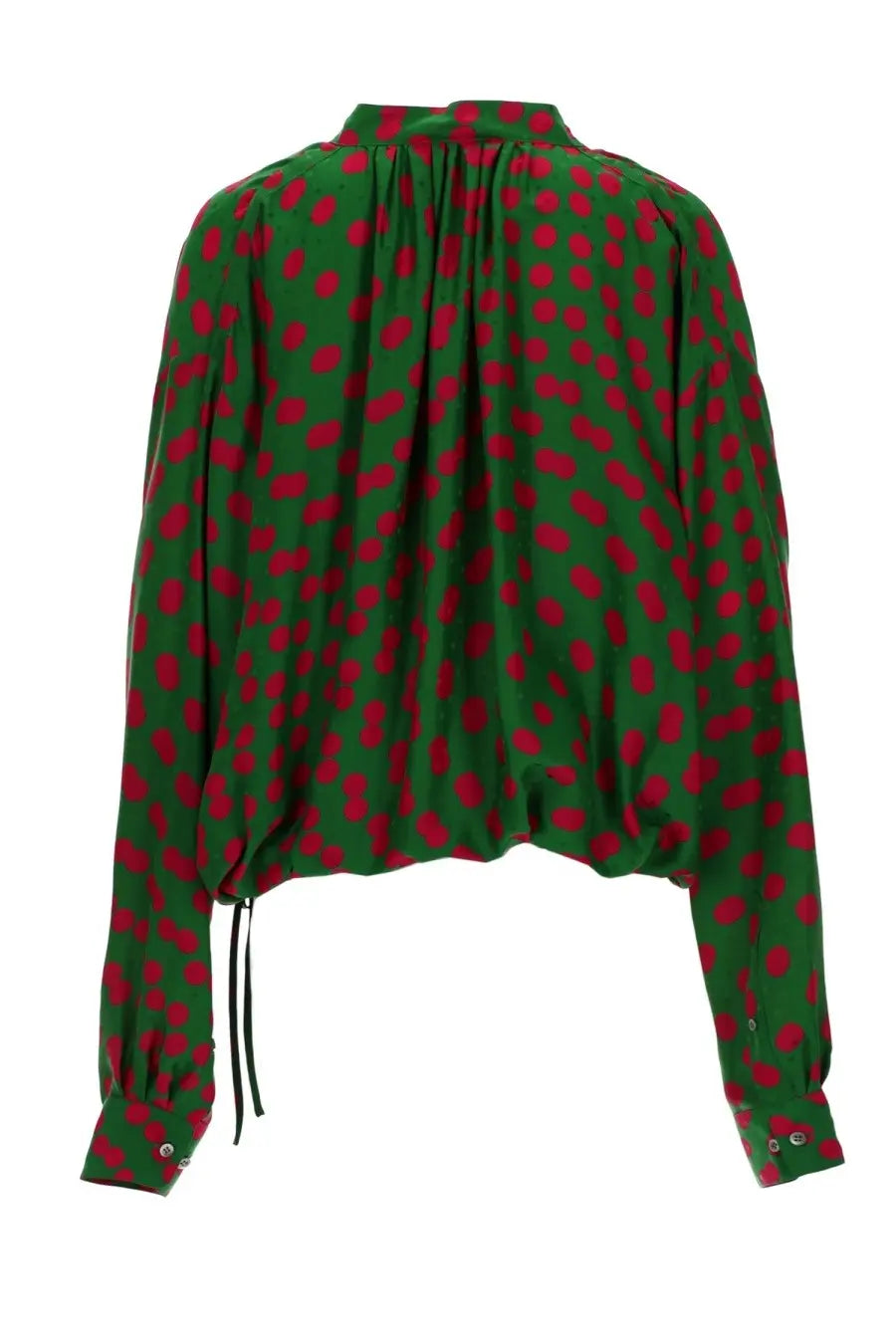 Dries Van Noten Women's Cenver Blouse Green, view 2