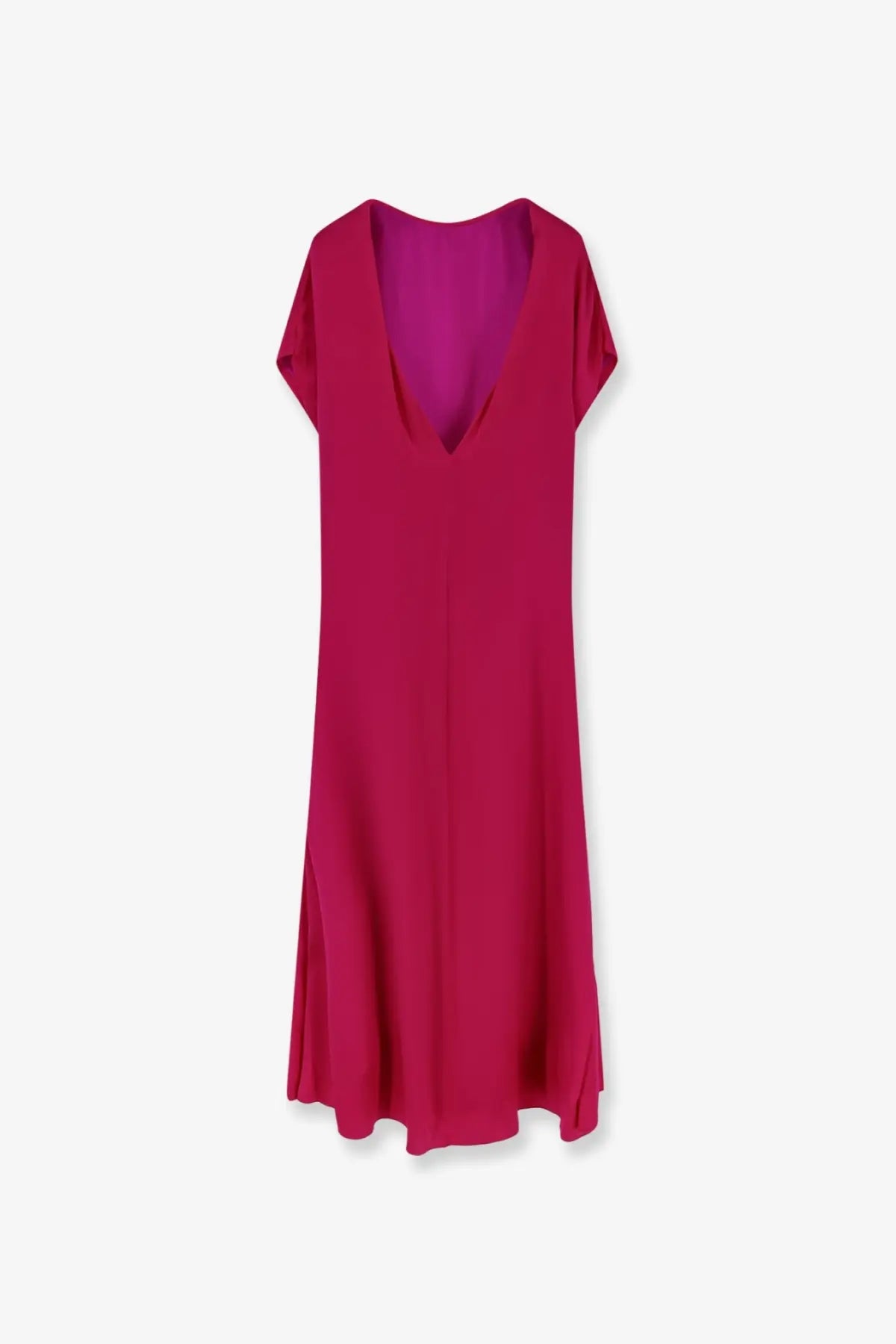 Dries Van Noten Women's Diria Silk Dress Pink, view 5