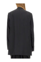 Dries Van Noten Women's Double Breasted Jacket Black, view 3
