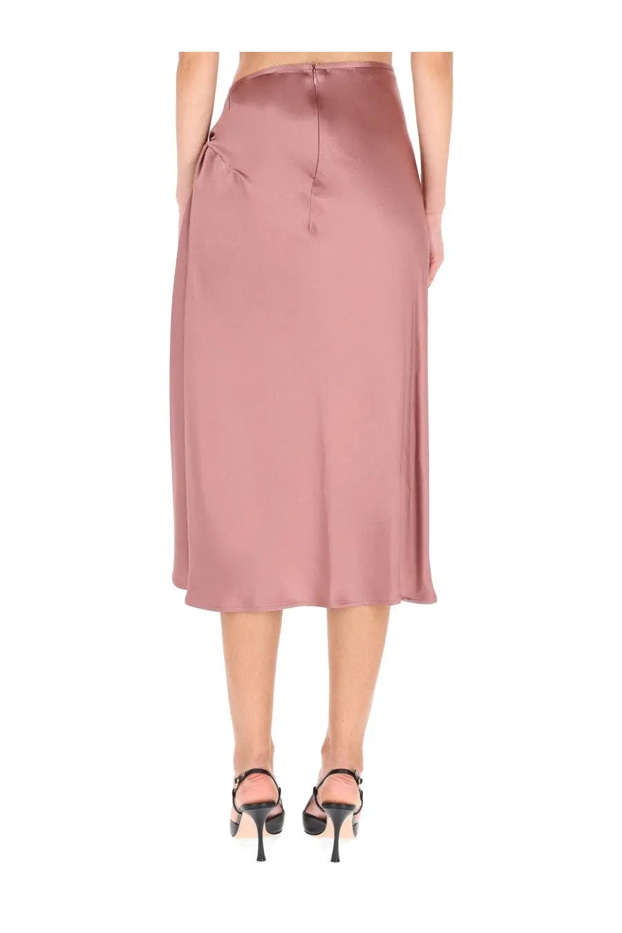 Dries Van Noten Women's Draped Midi Skirt Blue, view 4