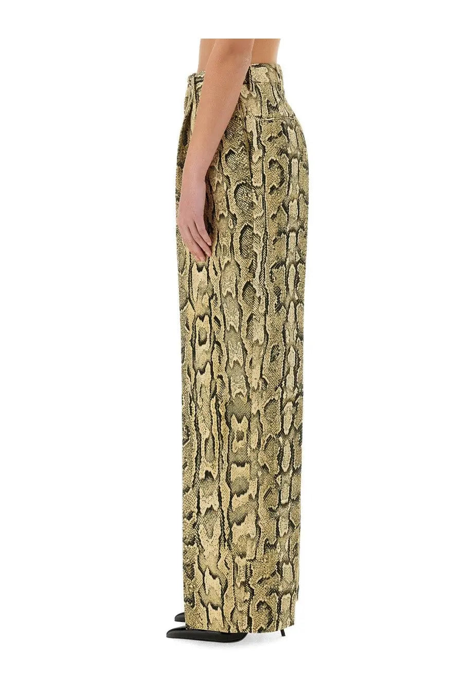 Dries Van Noten Women's Jacquard Pants Pattern, view 4