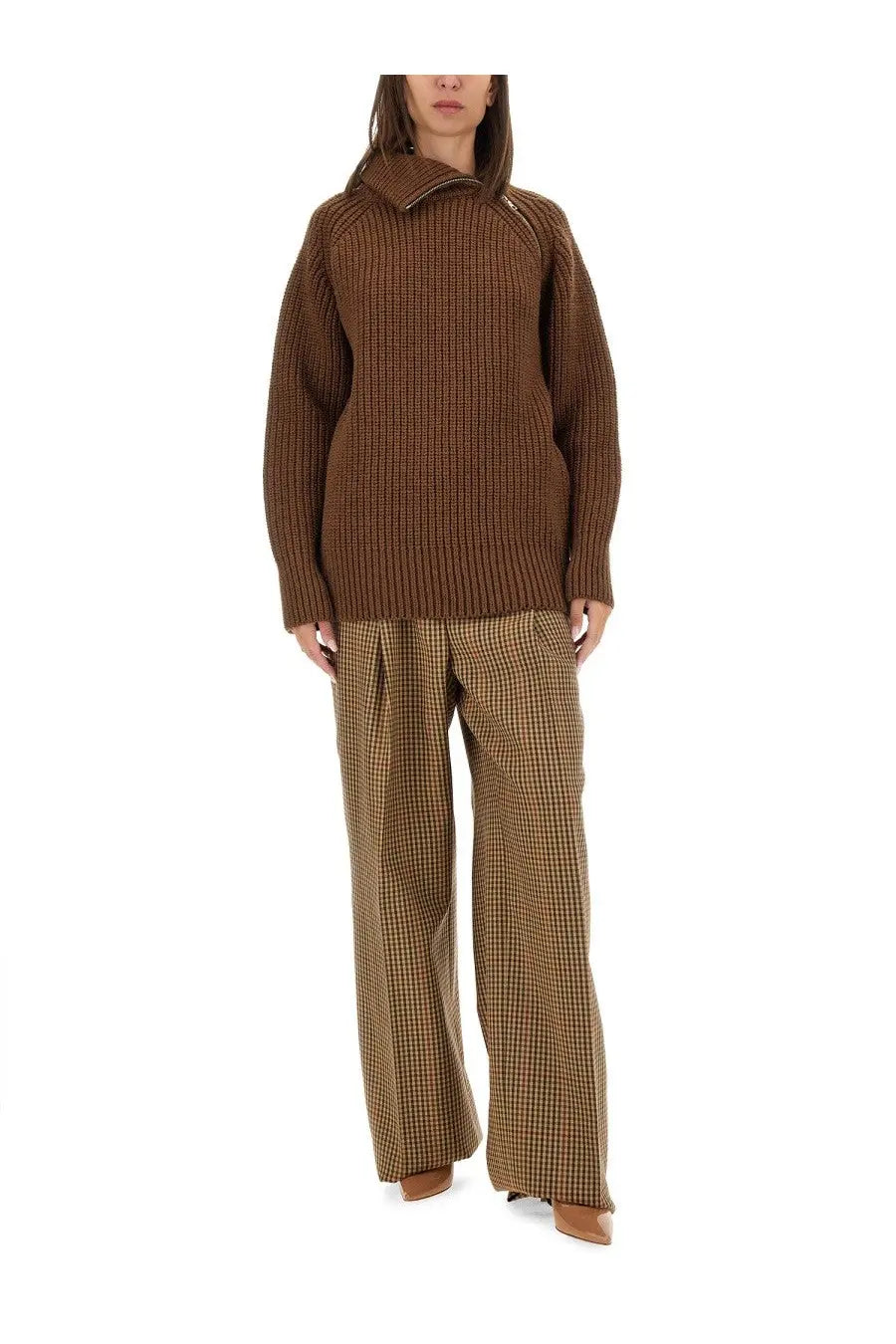 Dries Van Noten Women's Pants Brown, view 2