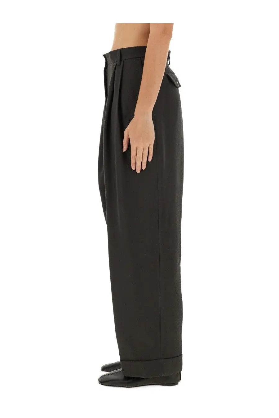 Dries Van Noten Women's Pants Partan Grey, view 4