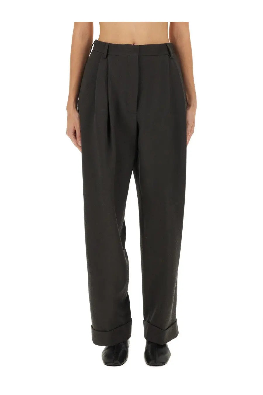Dries Van Noten Women's Pants Partan Grey