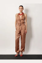 Dries Van Noten Women's Penra Viscose Trousers Grey, view 2
