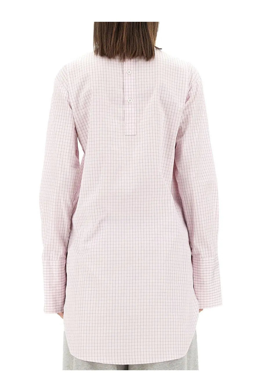 Dries Van Noten Women's Plaid Shirt Blue, view 3