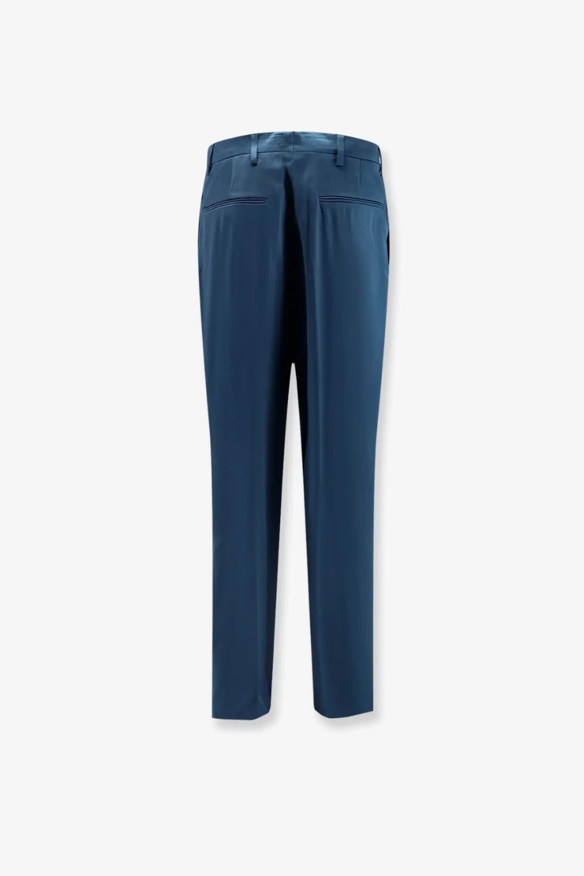 Dries Van Noten Women's Portias Satin Trousers Blue