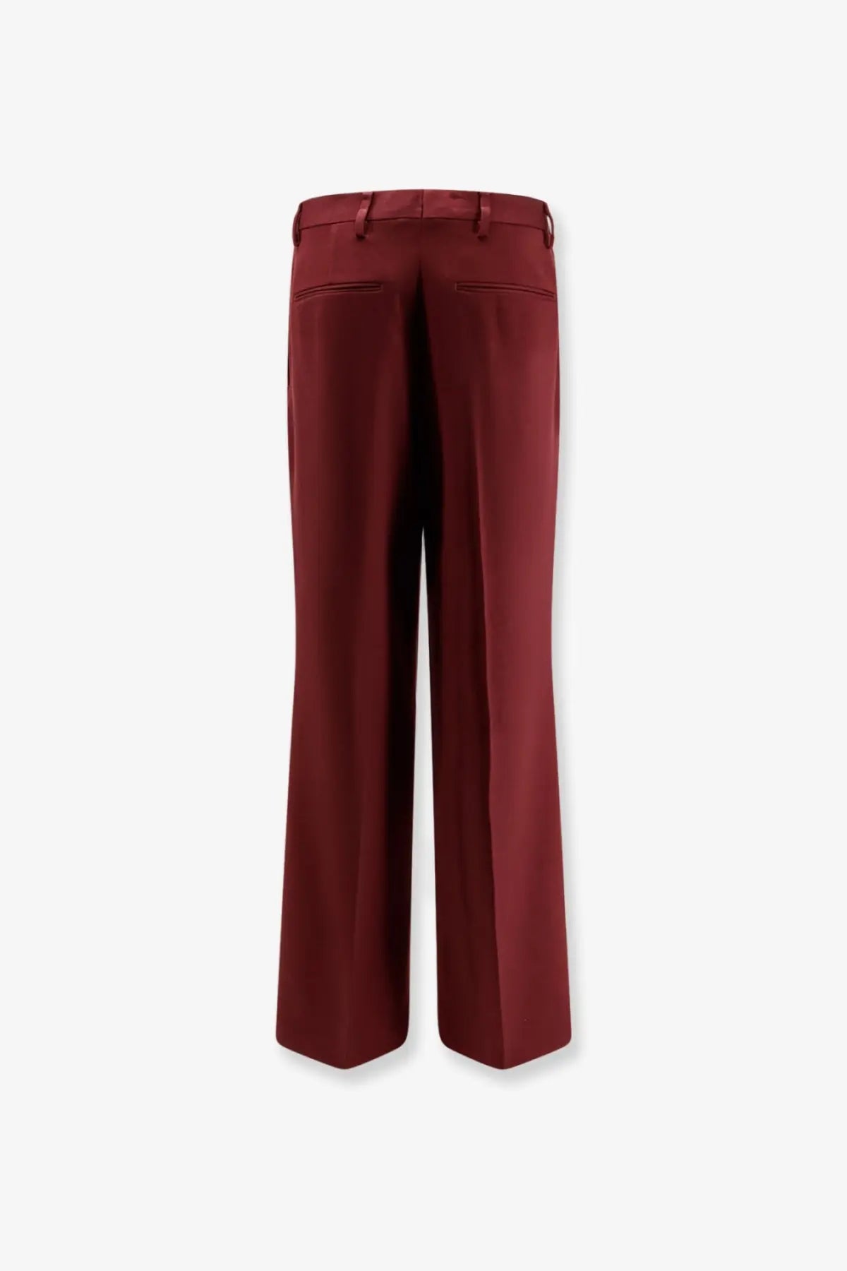 Dries Van Noten Women's Portias Wool Trousers Red, view 4