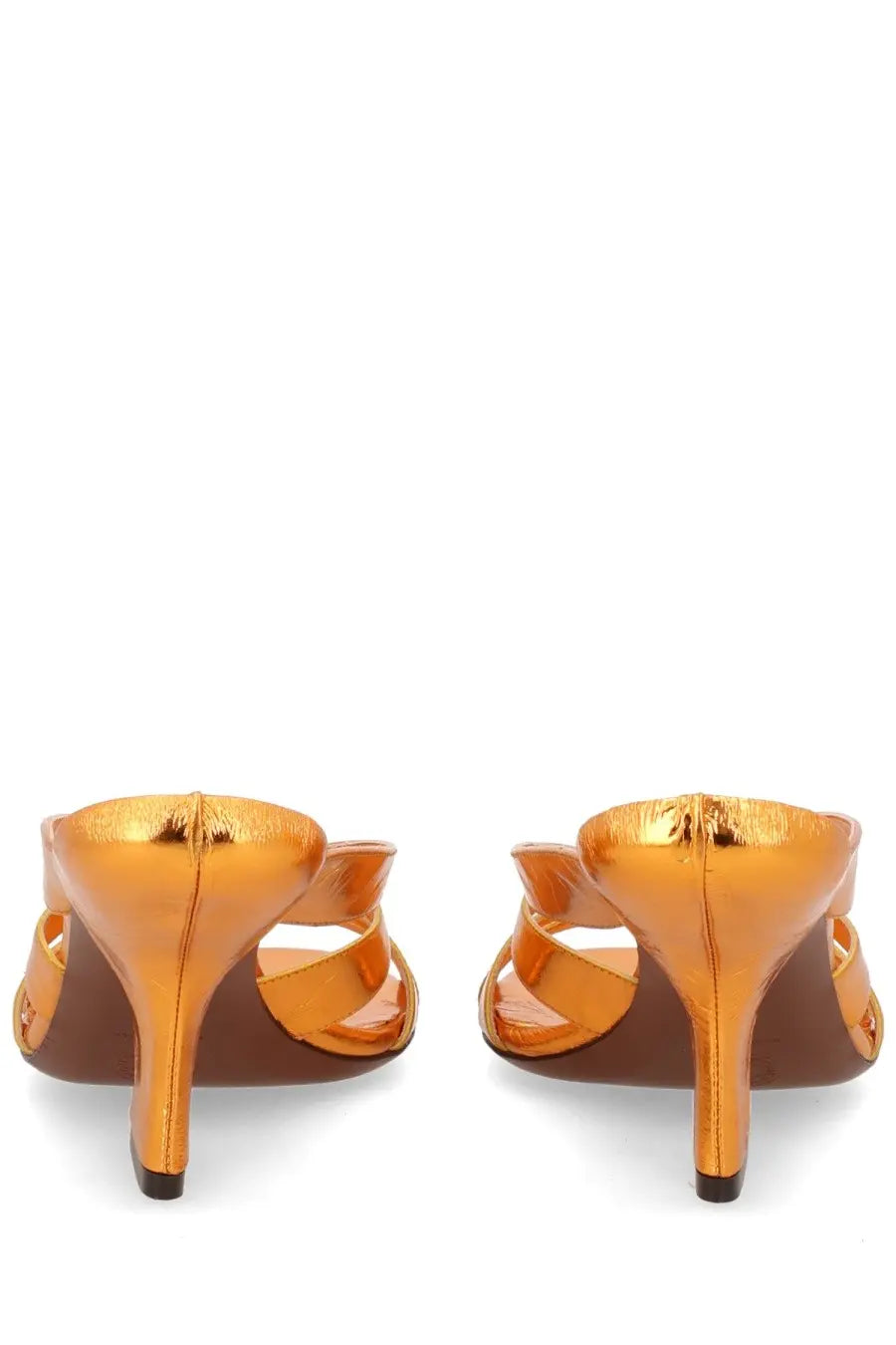 Dries Van Noten Women's Heeled Sandals Orange, view 4