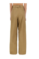 Dries Van Noten Women's Wide Leg Pants Beige, view 3