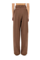 Dries Van Noten Women's Wide Leg Pants Brown, view 4