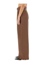 Dries Van Noten Women's Wide Leg Pants Brown, view 3