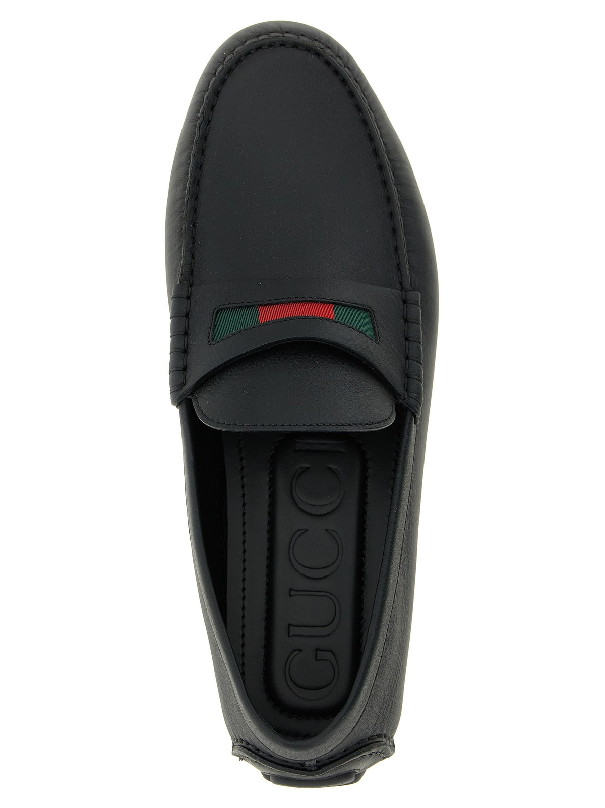 Gucci Driver Loafers Black