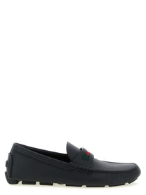 Gucci Driver Loafers Black