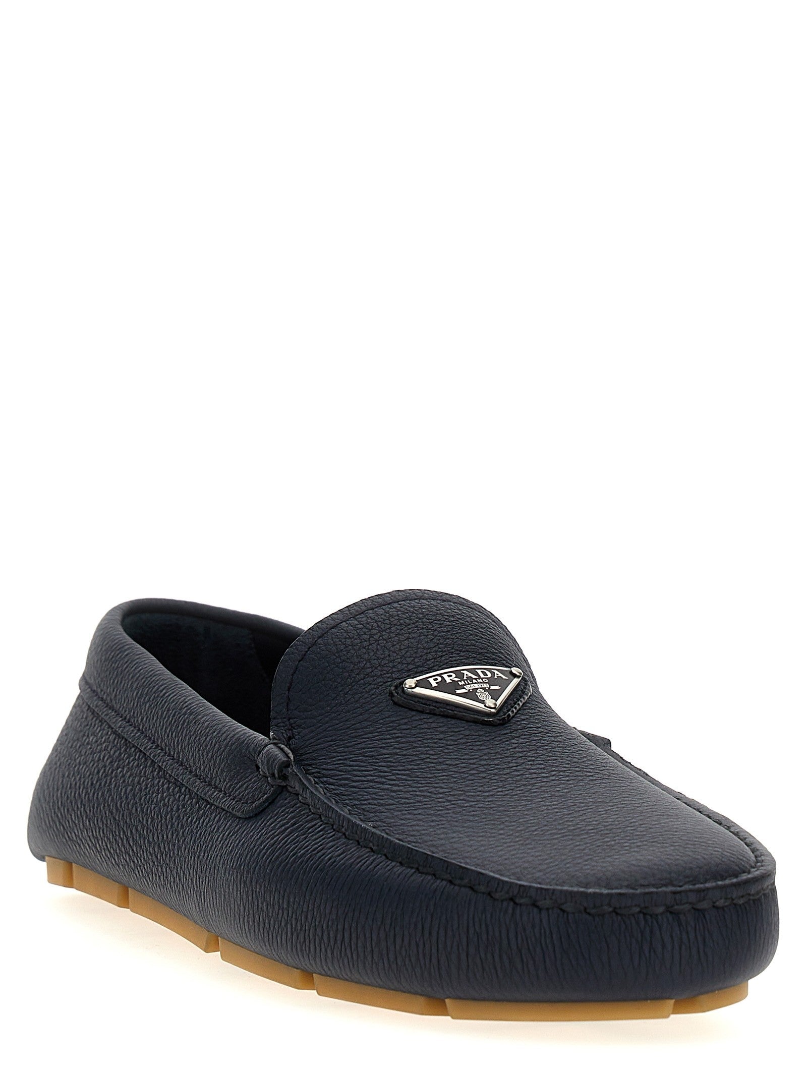PRADA Driver Loafers Blue