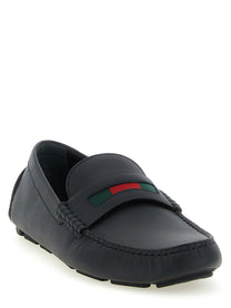 Gucci Driver Loafers Black