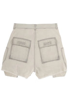 DRKSHDW Men's Bauhaus Shorts White, view 3