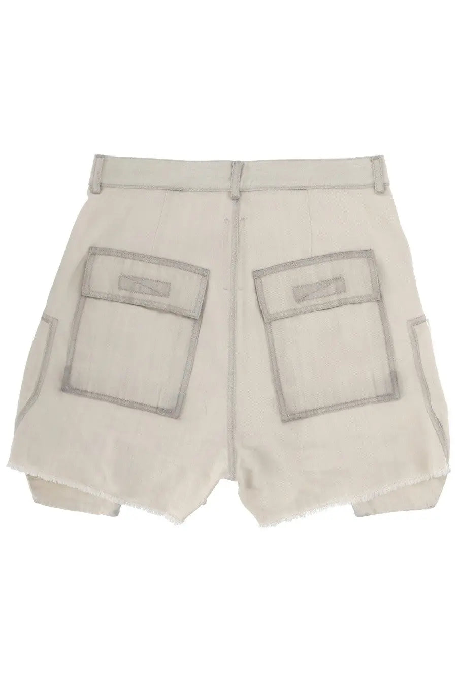 DRKSHDW Men's Bauhaus Shorts White, view 3