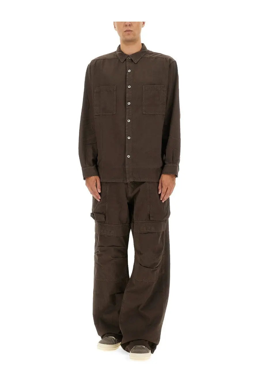 DRKSHDW Men's Cargo Stefan Pants Brown, view 2