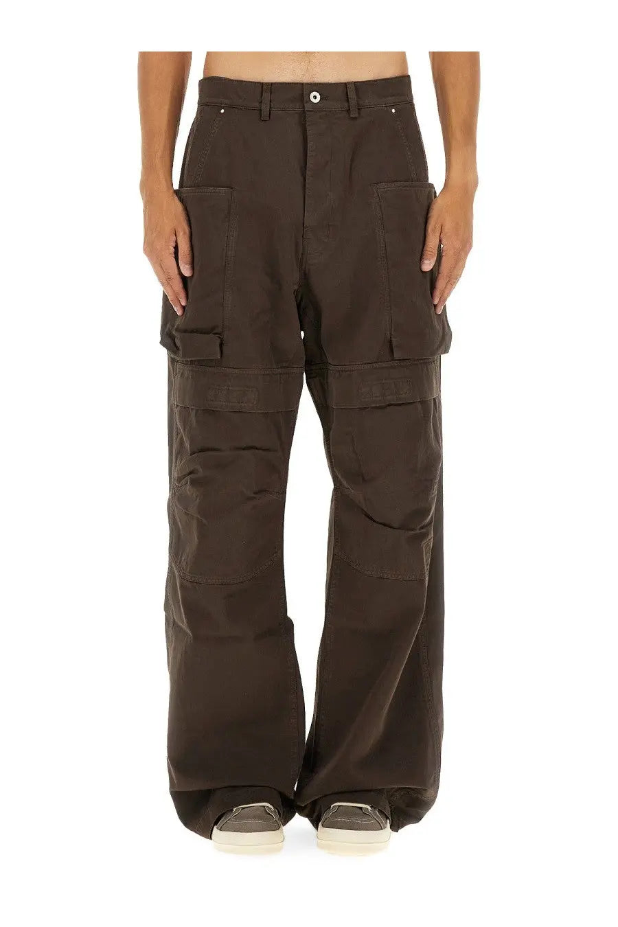 DRKSHDW Men's Cargo Stefan Pants Brown