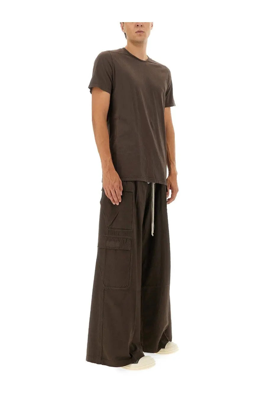 DRKSHDW Men's Double Cargo Jumbo Belas Pants Brown, view 2