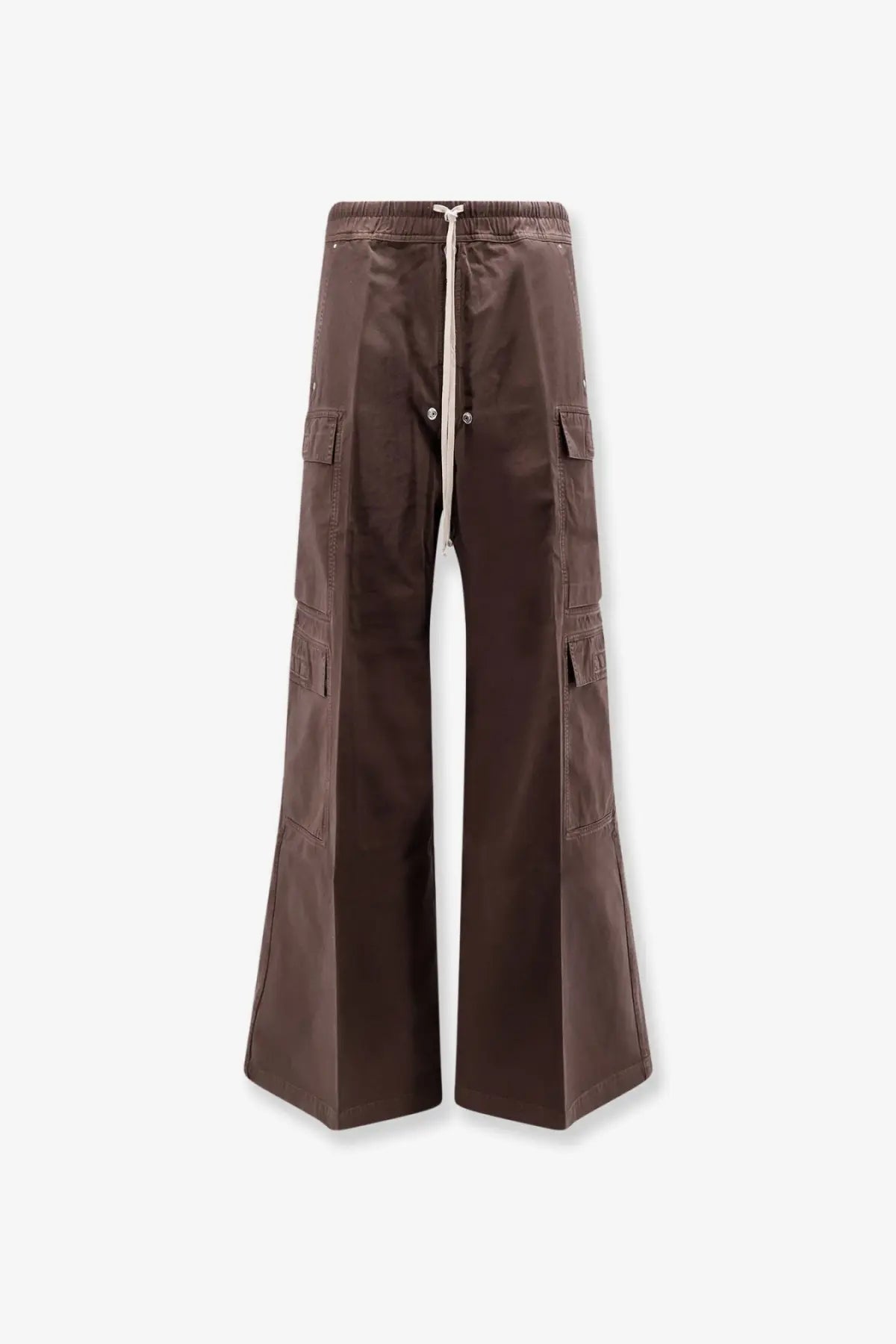 DRKSHDW Men's Double Cargo Jumbo Organic Cotton Trousers Grey