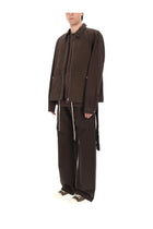 DRKSHDW Men's Zipfront Jacket Brown, view 2