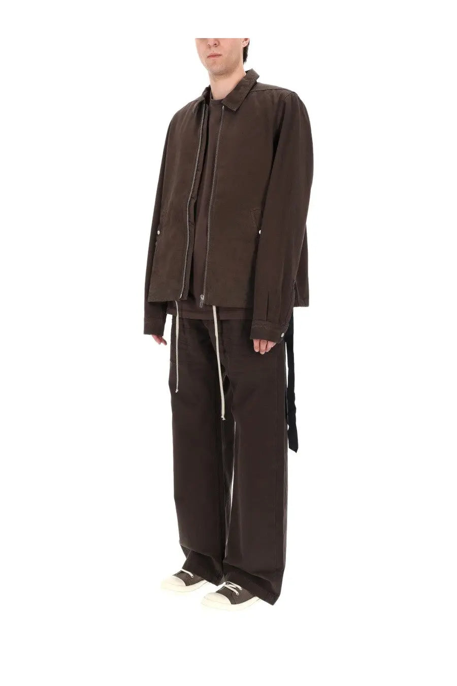 DRKSHDW Men's Zipfront Jacket Brown, view 2