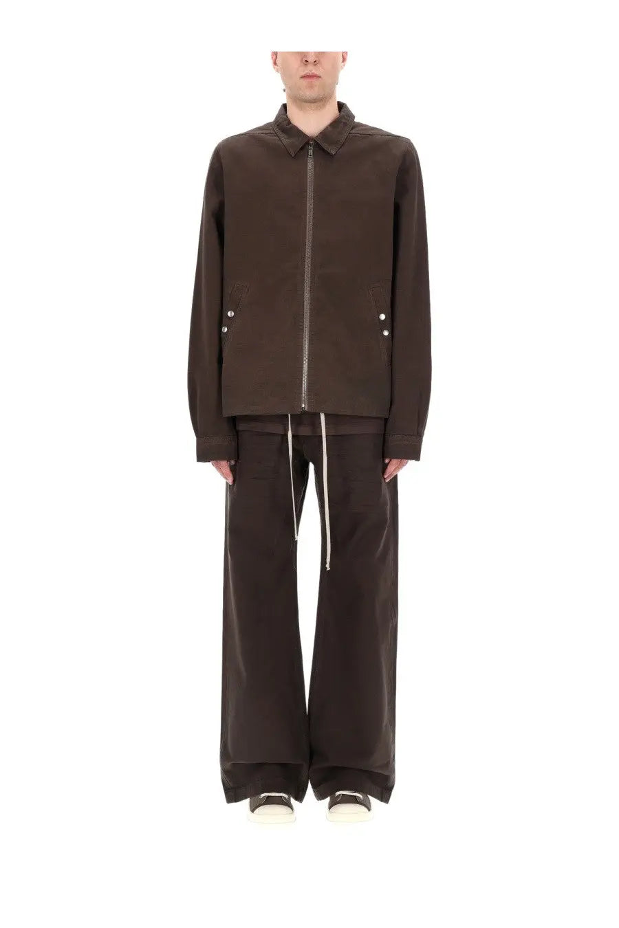 DRKSHDW Men's Zipfront Jacket Brown, view 4