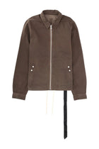 DRKSHDW Men's Zipfront Jacket Brown