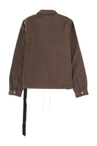 DRKSHDW Men's Zipfront Jacket Brown, view 3