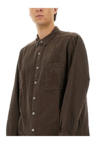 DRKSHDW Men's Jumbo Outershirt Shirt Brown, view 4