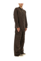 DRKSHDW Men's Jumbo Outershirt Shirt Brown, view 2