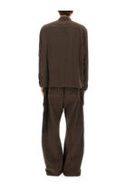 DRKSHDW Men's Jumbo Outershirt Shirt Brown, view 3