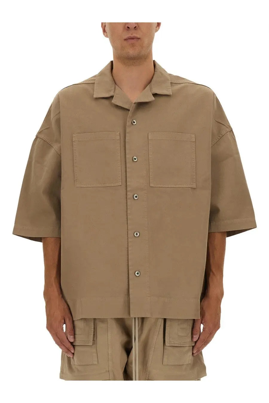 DRKSHDW Men's Magnum Tommy Shirt Beige