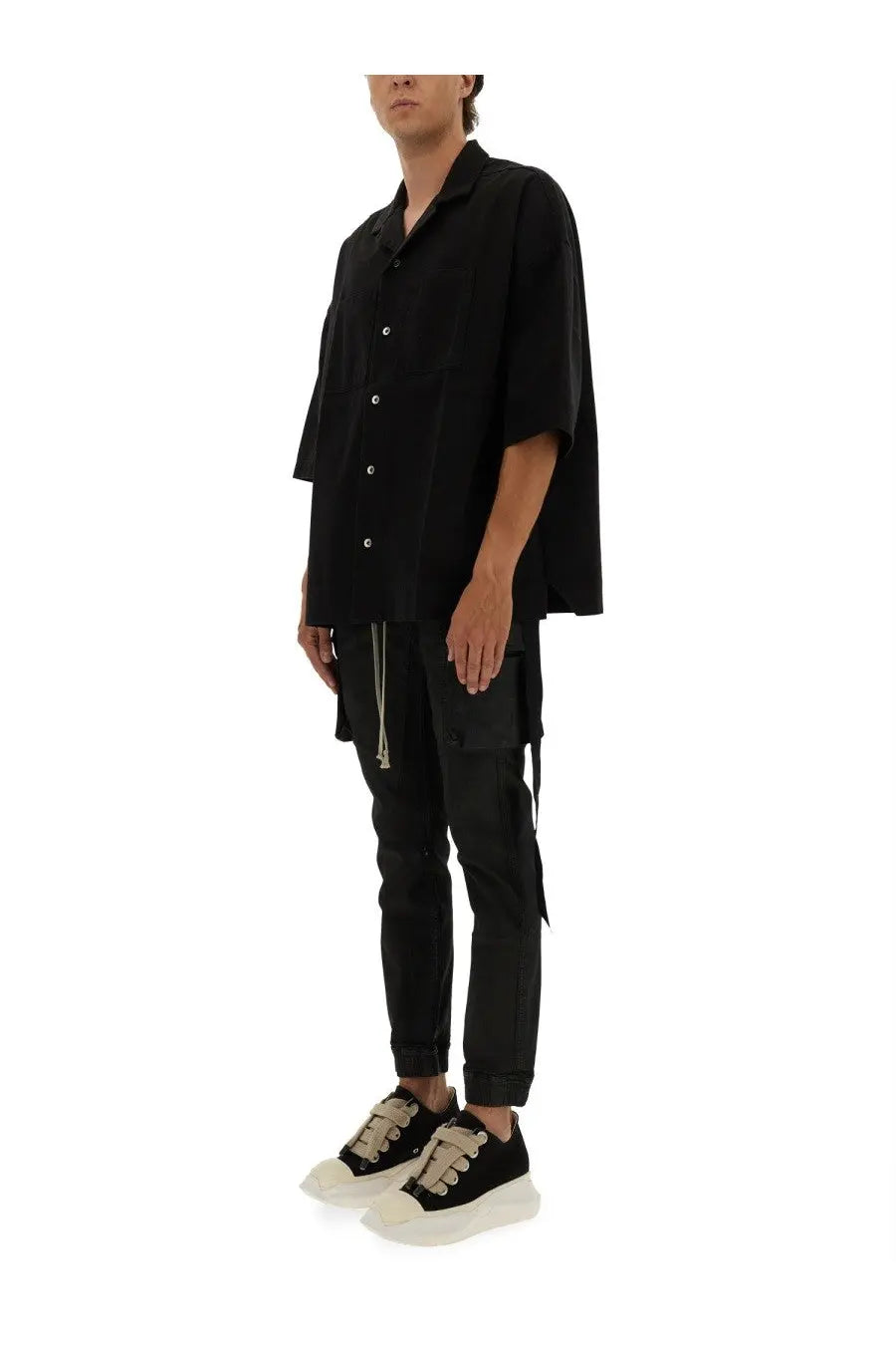 DRKSHDW Men's Magnum Tommy Shirt Black, view 2