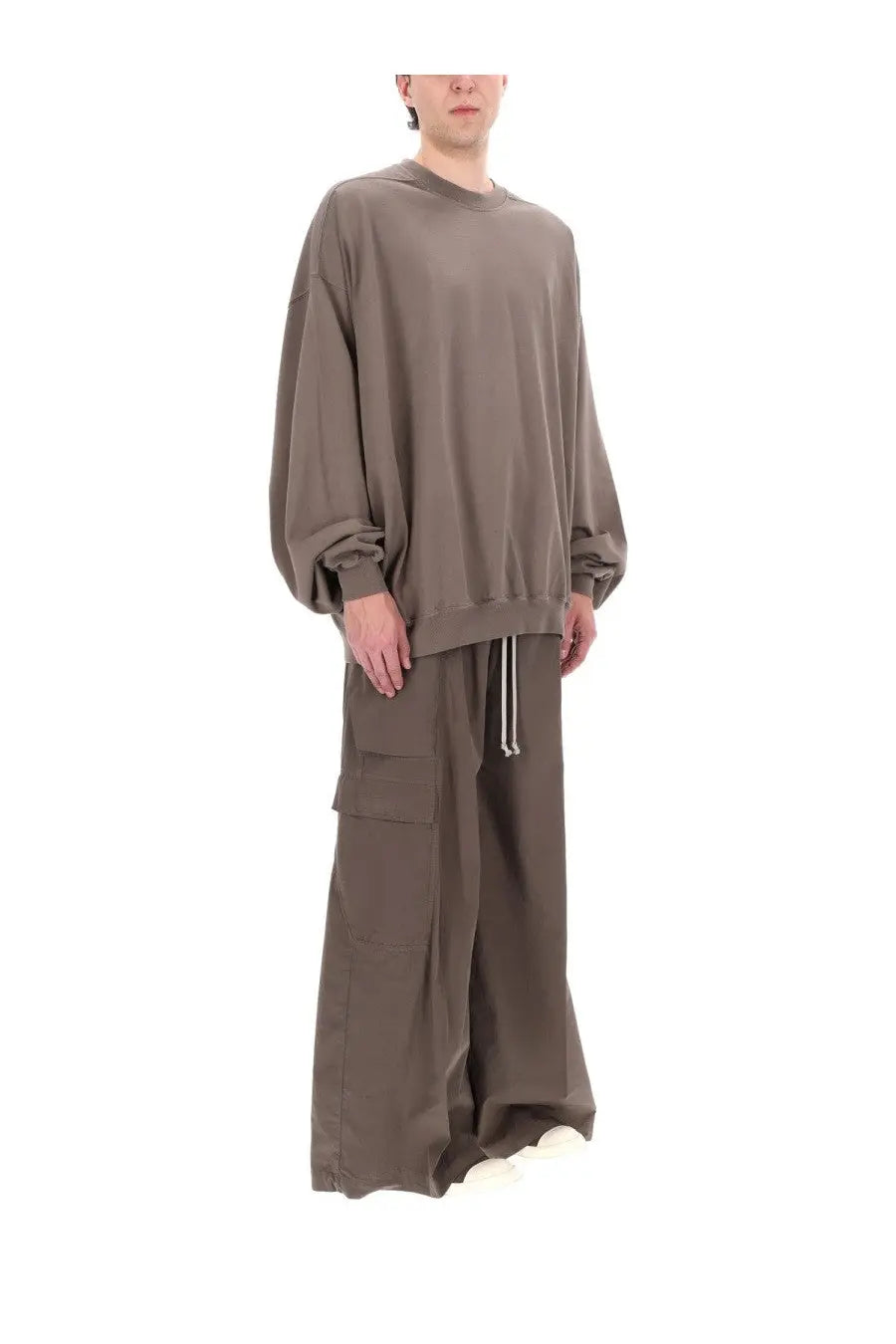 DRKSHDW Men's Cargo Jumbo Belas Trousers Brown, view 2