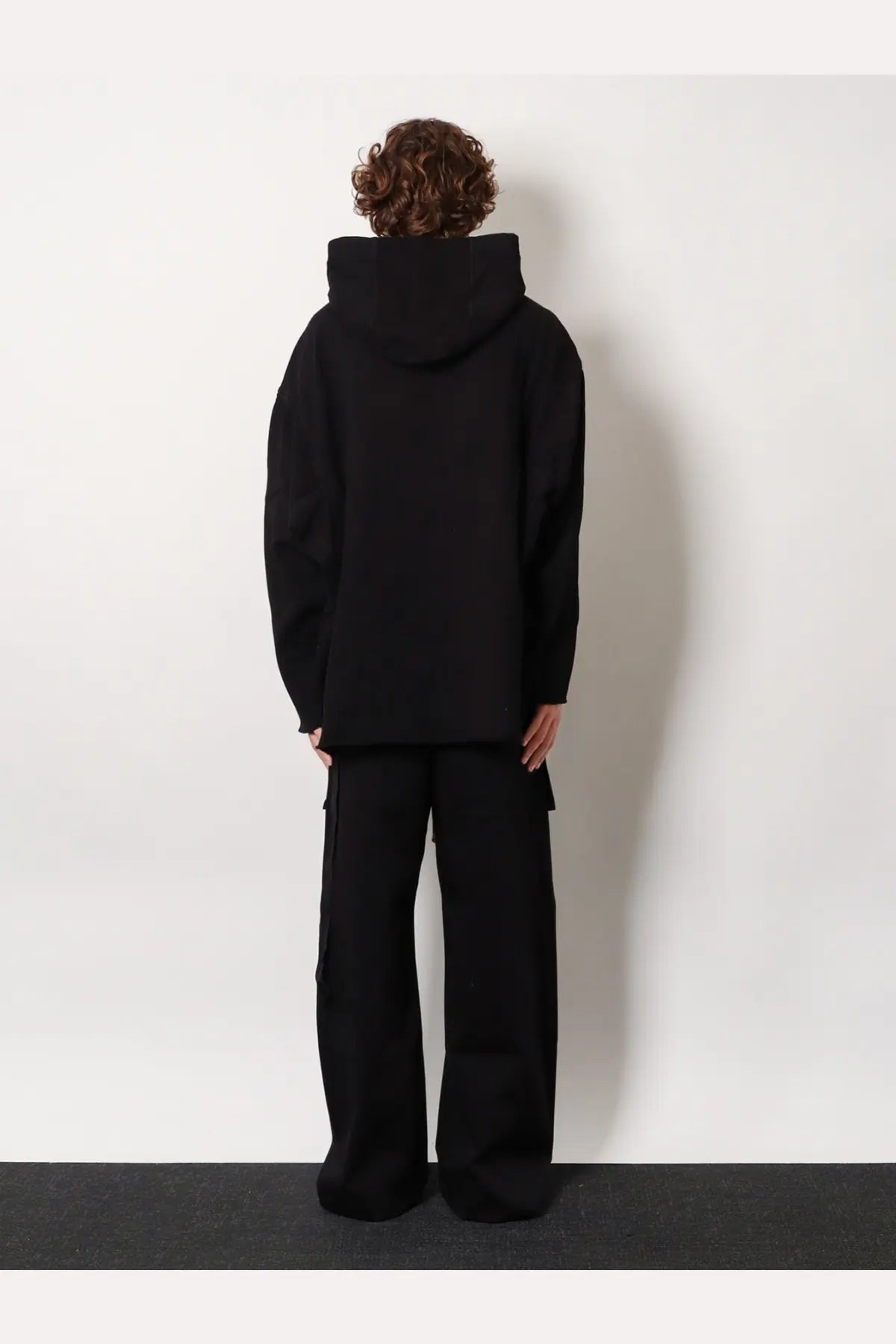 DRKSHDW Men's Peter Cotton Sweatshirt Black, view 3