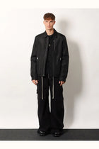 DRKSHDW Men's Recycled Nylon Jacket Black, view 2