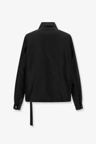 DRKSHDW Men's Recycled Nylon Jacket Black, view 4