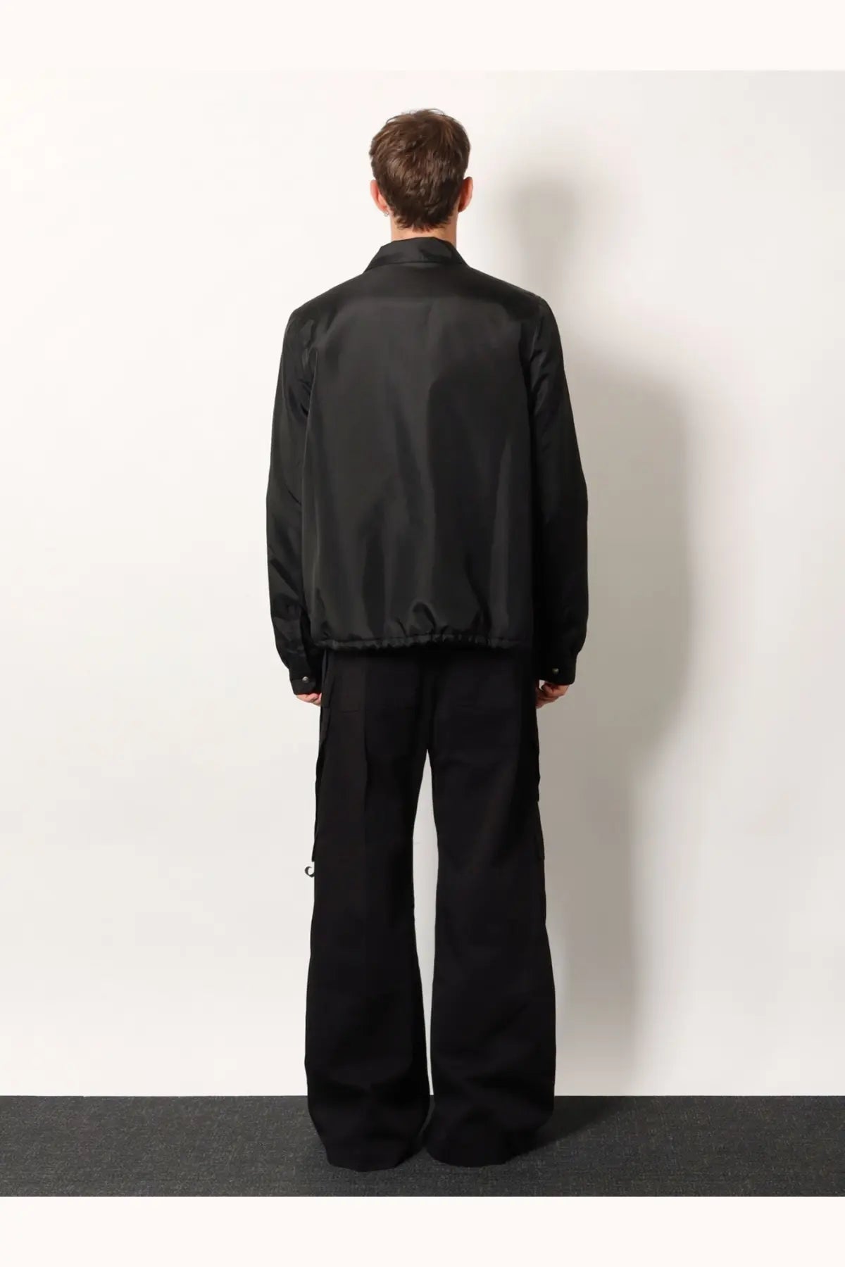 DRKSHDW Men's Recycled Nylon Jacket Black, view 3