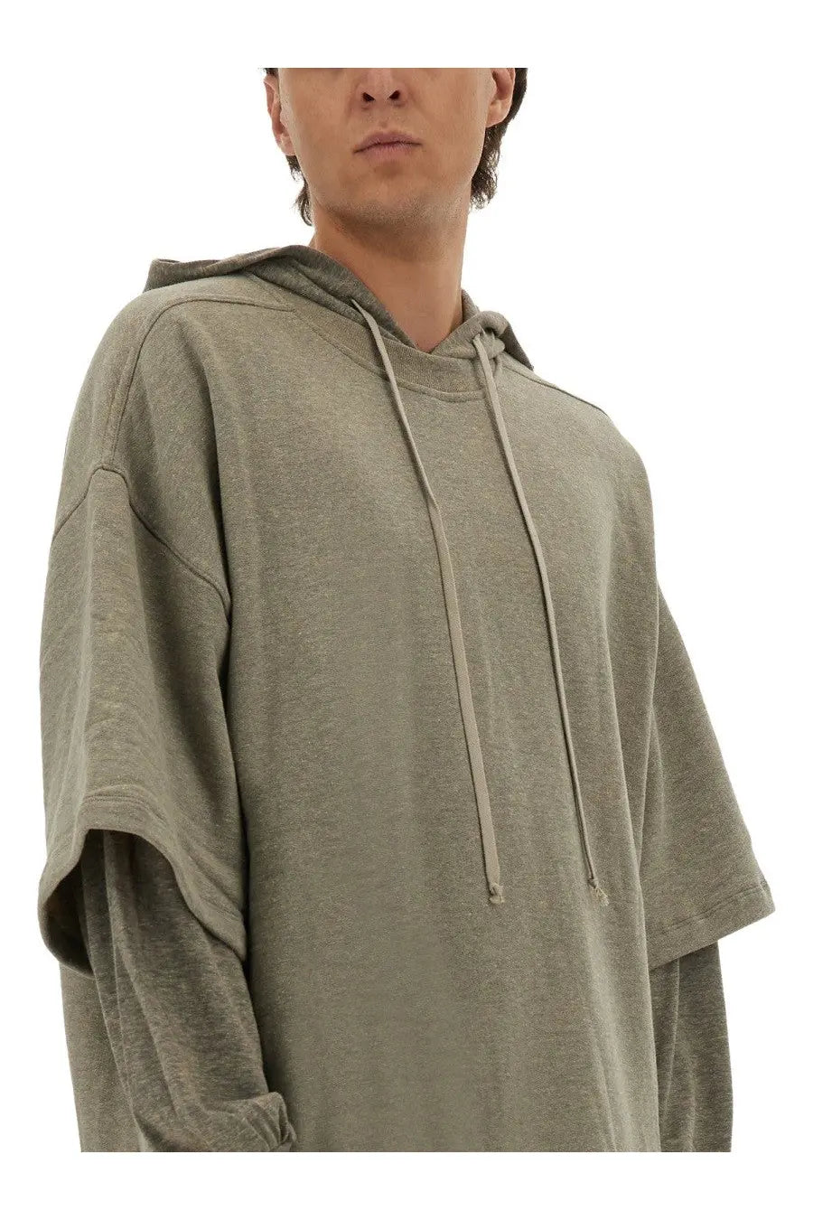 DRKSHDW Men's Tommy Hustler Hoodie Grey, view 4