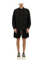 DRKSHDW Men's Zippered Boxer Shorts Black, view 2