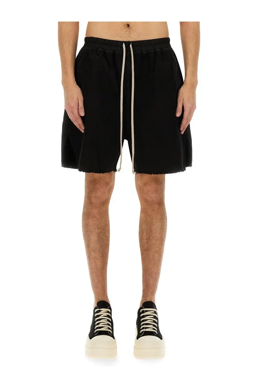 DRKSHDW Men's Zippered Boxer Shorts Black