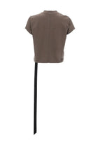 DRKSHDW Women's Cropped Small Level Shirt Brown, view 2